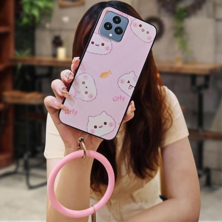 heat-dissipation-youth-phone-case-for-tcl-t-mobile-revvl6-t-phone-personality-solid-color-cartoon-advanced-creative