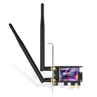 EDUP WiFi6 Wireless Bluetooth 5.2 Network Card AX1800 2.4G/5G Dual-Band Gigabit Network Card PCI-E Wireless Network Card