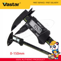 Vastar 150 มิลลิเมตรอิเล็กทรอนิกส์ดิจิตอล 6 นิ้วพลาสติกเฉียงหน้าจอเวอร์เนียคาลิปเปอร์ไมโครมิเตอร์วัดเครื่องมือวัดไม้บรรทัดดิจิตอล