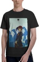 Yestrong Serial Experiments Lain T-Shirt Mens Casual Comfrotable Light Weight Anime Crew Neck Fashion Tshirt