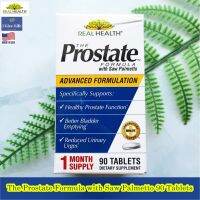 อาหารเสริม สำหรับผู้ชาย ต่อมลูกหมาก The Prostate Formula with Saw Palmetto 90 Tablets - Real Health