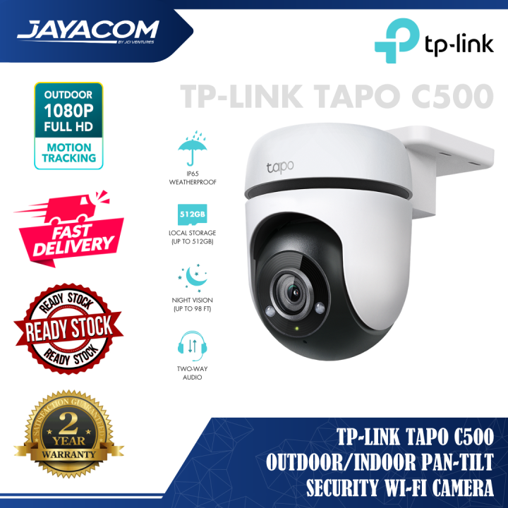 TP-LINK TAPO C500 OUTDOOR / INDOOR PAN TILT 360 SMART WIRELESS