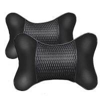 Hot Sale 50 2Pcs Car Seat Headrest Neck Support Pillow Memory Cotton Soft Breathable Cushion Auto Safety Pillow Universal Decor