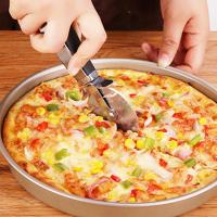 ที่ตัดพิซซ่า มีด ตัด พิซซ่า ลูกกลิ้ง แบ่ง pizza cutter สแตนเลส pizza knife bicycle pizza cutter ของใช้ในครัว อุปกรณ์ในครัว รุ่น MAI-209