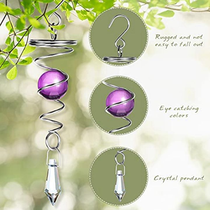 ball-spiral-tail-decorative-wind-spinner-stabilizer-wind-chimes-hanging-wind-ball-spinner-for-garden-decorations