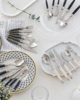 [สเปน] La CARTUJA Cutlery Ivory/grey/navy/Black Home Café Style Restaurant Hotel Dining