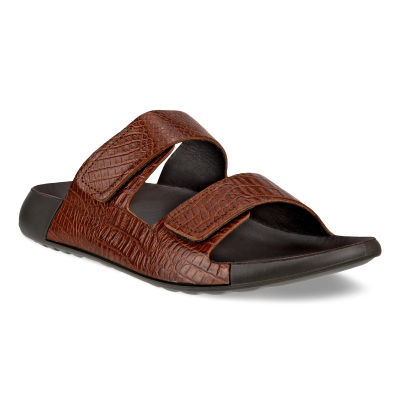 ECCO รองเท้ารุ่น 2ND COZMO W Flat Sandal Brown