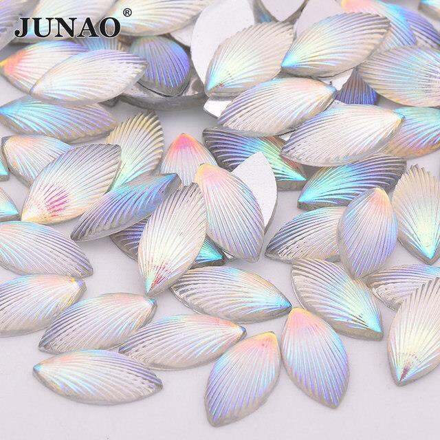 junao-7x15mm-resin-flatback-rhinestones-stones-non-sewing-strass-decoration