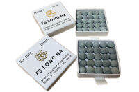 [ จัดส่งด่วน ] พิเศษจัดส่งฟรี [ หัวหนัง Longba ]9MM、10MM หัวหนังไม้บิลเลียดหัวปืนไม้บิลเลียดหัวหนังศีรษะ [1 กล่อง 50 หนึ่ง ]