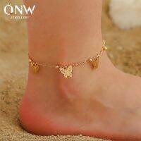 [COD] European and best-selling anklets Mori temperament hollow butterfly simple personalized internet celebrity for women