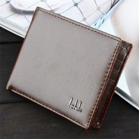 ESFDGL Small Short Men Money Bag Multi-card ID Card Holder Embossed Coin Pocket Wallet Purse Billfold