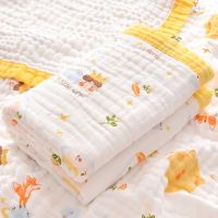 ▽❦♘ Newborn Towel Blanket Baby Muslin Towel Cotton Gauze Children Towel 110x110cm for Baby Toddler Infant Ultra-Absorbent