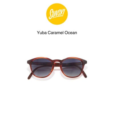 [SUNSKI] แว่นตากันแดด รักษ์โลก ดีต่อคุณ และดีต่อโลก รุ่น Yuba สี Caramel Ocean