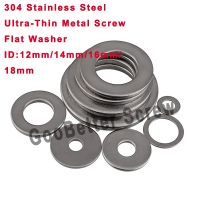 2/5/10/20/50/100 Pcs 304 Stainless Steel Gasket Ultra Thin Metal Screw Flat Washer Standard Increase Thickening Meson Washer