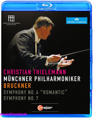 Bruckner Symphony No. 4.7. Thielemann Taylor Mann (Blu ray BD25G)