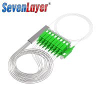 1pcs PLC Fiber optic splitter 1x2 1x4 1x8 1x16 SC APC