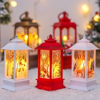 【LZ】♙✠✚  Christmas Lantern Light Merry Christmas Decorations for Home 2023 Navidad Christmas Tree Ornaments Xmas Gifts New Year 2024