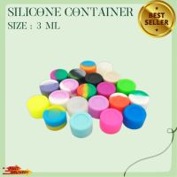 SP กระปุกซิลิโคน Silicone Container 3 ml  กระปุกออยล์ กระปุกแด้บ ซิลิโคน แดป สำหรับ ออยล์ แว้กซ์ dab กระปุกเก็บครีม ซิลิโคน เก็บครีม