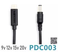 Pd23.0 5525dc ตัวผู้ Dc 5.5*2. 5pd/Qc4หลอกลวงทริกเกอร์การถ่ายโอน Pdc003สายชาร์จ