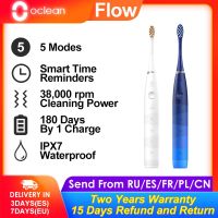 Oclean Flow แปรงสีฟันไฟฟ้าสมาร์ทโซนิคสแตนด์บาย180Day หัวแปรงสีฟันเวลาเดินทางขาวหัวแปรงเปลี่ยนได้ต้นฉบับ