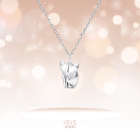 IRIS JEWEL สร้อยคอ Collection Origami (สุนัขจิ้งจอก) (Silver Origami Fox Necklace)