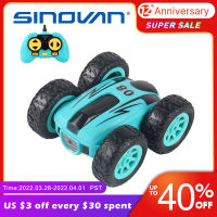 Sinovan Stunt RC Car 2.4G Remot Control Drift Car Toys for Children 4CH Double-sided Flip Car High Speed Rock Crawler Roll Car