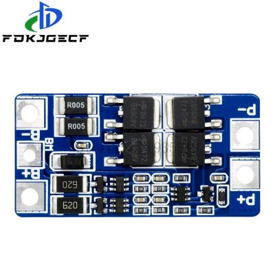 10ชิ้น2วินาที10A แบตเตอรี่ลิเธียม7.4V 18650แผ่นป้องกันฟังก์ชันสมดุล8.4V/การป้องกันการชาร์จเกิน