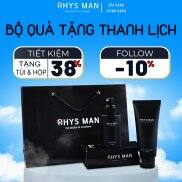 combo Sữa rửa mặt nam Rhys Coconut Fresh 100ml & Dung dịch vệ sinh nam