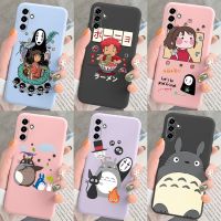 【Great. Cell phone case】เสื้ออะนิเมะโตโตโตโร่เคสโทรศัพท์น่ารักสำหรับ Samsung Galaxy A13 Ghibli ขนาด5กรัมทำจากซิลิโคนนิ่มฝาหลังสำหรับห่อ13ชิ้น