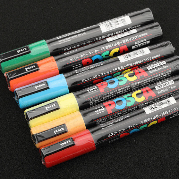 1-pcs-uni-posca-marker-ปากกา-pc-5m-pop-โปสเตอร์น้ำโฆษณา-mark-graffiti-ปากกา-1-8-2-5-มม-แปรงทาสี-art-supplies-zptcm3861