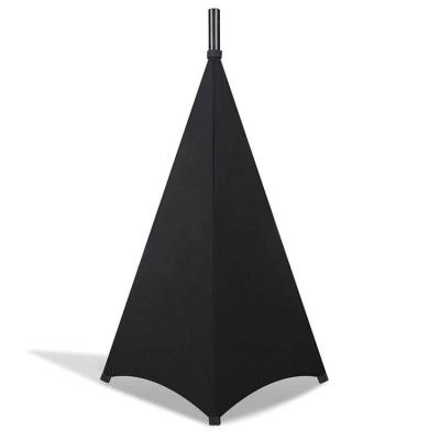 Tripod Cover Black Speaker Stand Cover Universal DJ Light Speaker Stand Skirt Tripod Scrim Cover Stretchable for Lighting Stand and Tripod brightly