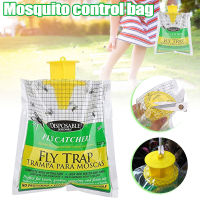 Newly Fly Trap Bags Fly Catcher Insect Trap Hanging Bait Bag Catcher for Outdoor Garden Pest Catcher