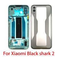 Untuk Black Shark Xiaomi Mi 2 Skw-h0 Kembali Pintu Kes Bateri Belakang Perumahan Belakang dengan Butang Kuasa Keunci Kuasa Side