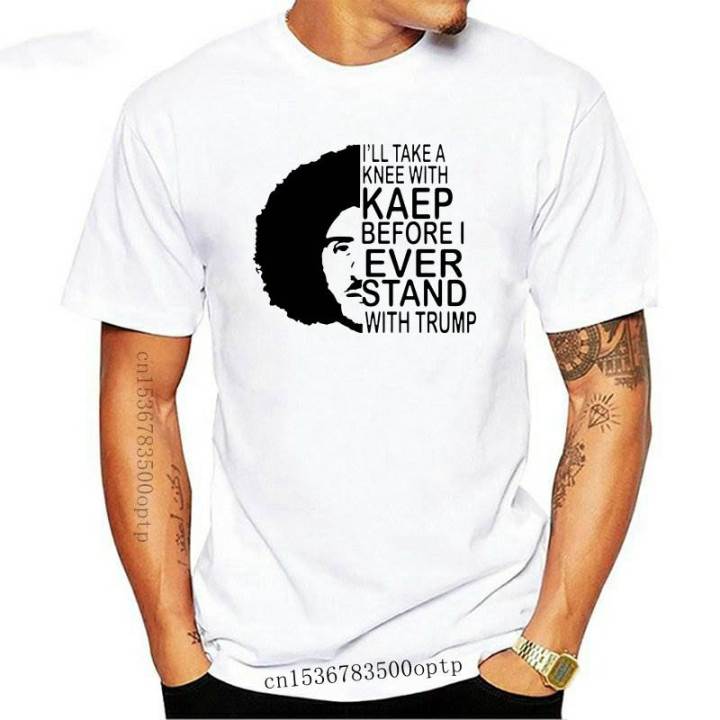 new-sport-grey-white-shirts-ill-take-a-knee-with-kaep-funny-t-shirt-adults-casual