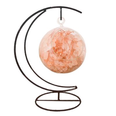 Himalayas Crystal Salt Lamp USB LED Atmosphere Light Air Purifier Night Light Crystal Decorative Light