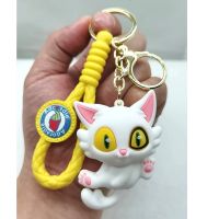 Anime Suzume No Tojimari Keychain 3D Cute Daijin Cat Chair Key Chain Bag Pendant Fans Decoration Collection Cosplay Jewelry
