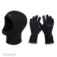 [chiwanjicdMY] Non-Slip Scuba Diving Wetsuit s Snorkeling Kayaking Waterproof Hood Cap