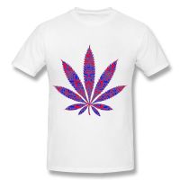 Cloocl Cotton Tshirt Green Leaf Plant Printed Men T Shirt Funny