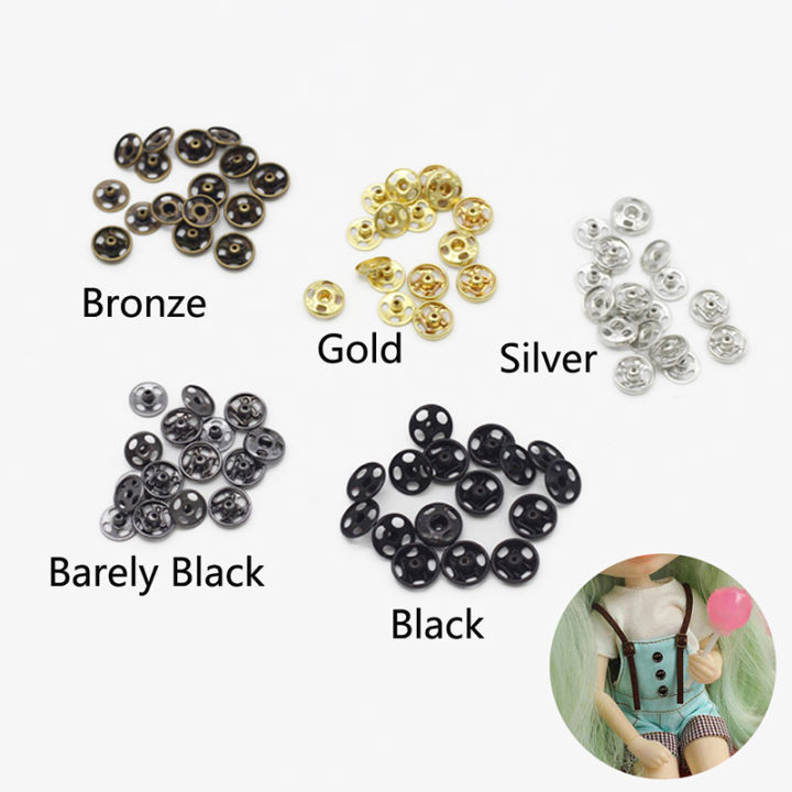 ruyifang-24pcs-mini-button-buckle-สำหรับ-diy-1-6ตุ๊กตาเสื้อผ้าที่มองไม่เห็น-snap-เย็บชิ้นส่วน