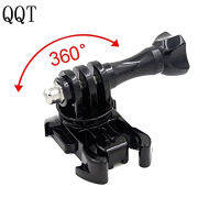 QQT 360องศาหมุนหัวเข็มขัดที่วางจำหน่ายอะแดปเตอร์ฐานสกรูสนับสนุนสำหรับ Gopro ฮีโร่อุปกรณ์เสริม9 8 7 6 54For XiaomiYi SJCAM SJ4000