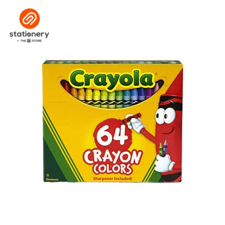 Crayola Wax Crayons 8/16/24/48/64 Colors | Lazada PH