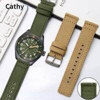 〖Bar watchband〗NylonStrap ผู้ชายผู้หญิง Forno. 5 CitizenWaterproof Sweat ProofCanvas สายนาฬิกาข้อมือ Accessories1822mm