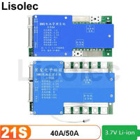 21S 72v BMS 40A 50A with balance charge Board 77.7v 18650 Li-Ion lithium charge discharge protect plates for ebike