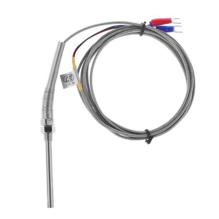 2m PT100 Thermocouple Probe 5mmx50mm Temperature Controller Sensor 3