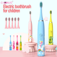 Cammuo Electric Toothbrush Children Electric Toothbrush Acoustic Wave Cute