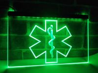 Ems Paramedic Medical Services LED Neon Sign Home Decor New Year Wall Wedding Bedroom 3D Night Light