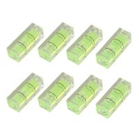 8Pcs 10X10X29mm Universal Square Bubble Spirit Level Tripod Measuring Camera