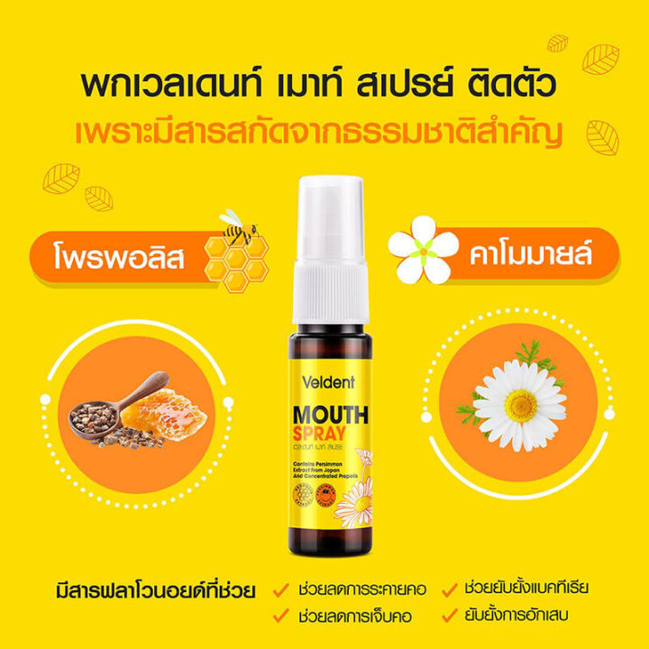 veldent-mouth-spray-เวลเดนท์-สเปรย์-ระงับกลิ่นปาก