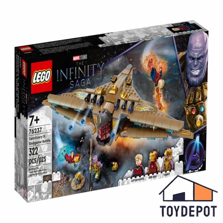 LEGO Marvel 76237 Sanctuary II: Endgame Battle Set (322 Pieces) | Lazada