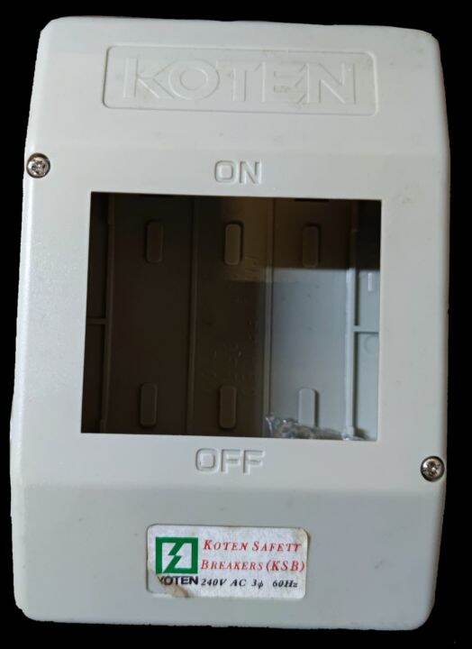 Nema 1 Panel Board for 3 Pole 3 Phase Bolton Breakers PVC ( Koten